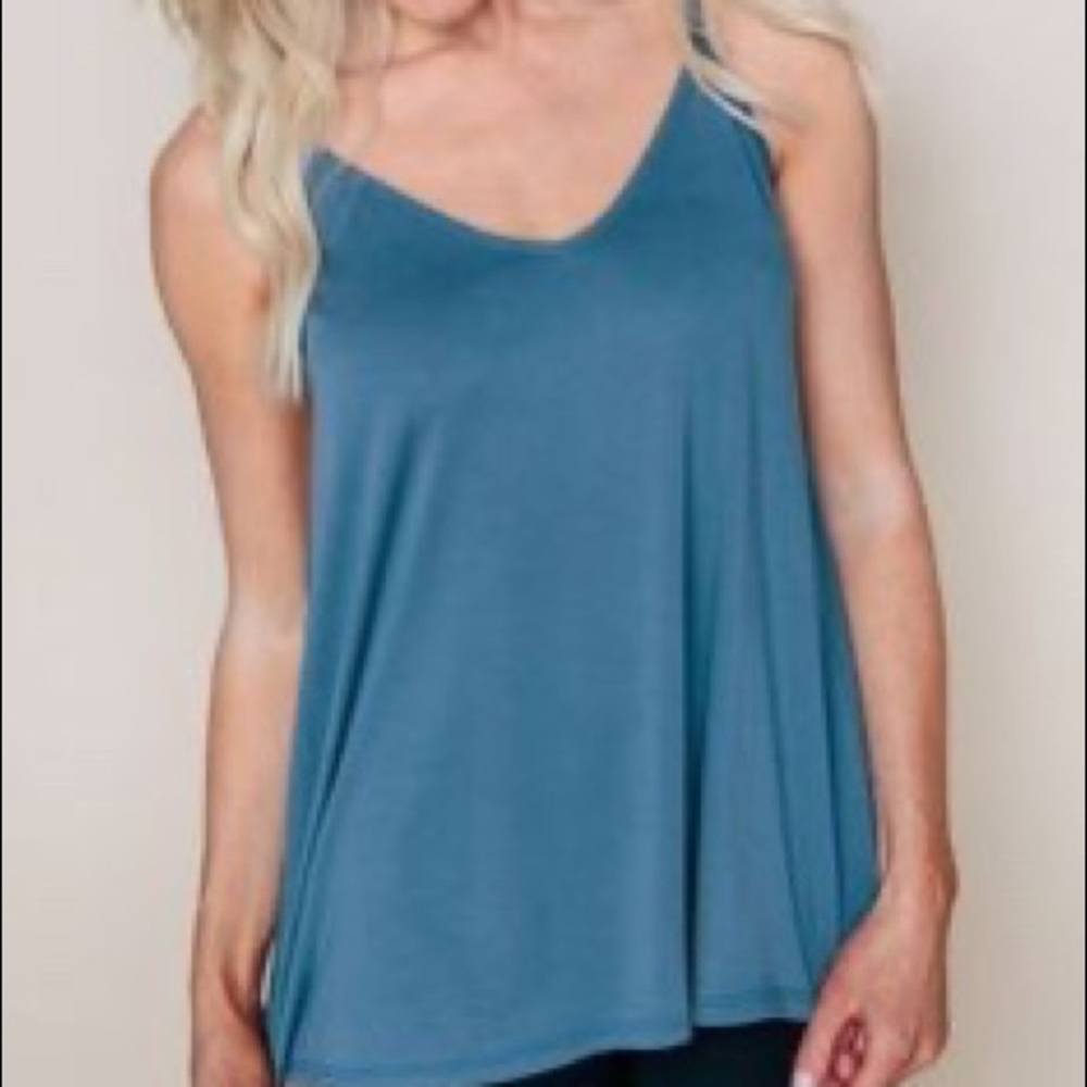 Teal Chandler Tank
